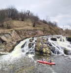 Сплав по Гнилопяти к водопаду Вчелька 1 день: программа, график тура, стоимость, фото и отзывы